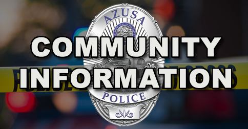 Azusa Police Receives $95,000 Traffic Safety Grant